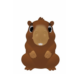 CAPIVARA JUCA VINIL 25CM 933